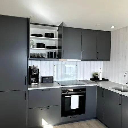 بيت للعطل Modern And Cozy Fjord View